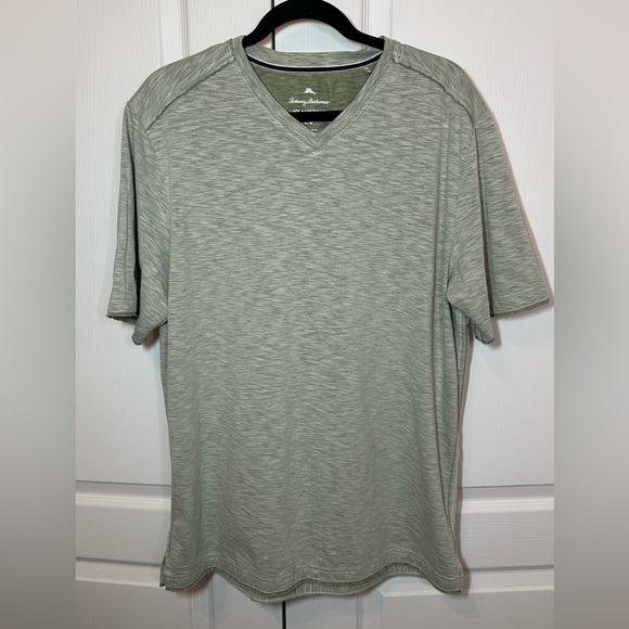 Tommy Bahama Fray Day Harbor IslandZone V-Neck in Dusty Thyme Stlye No. ST225346 - Picture 1 of 11